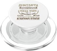 Camiseta Gunsmithing We Do Precision Guess Work Cool Gunsmith PopSockets PopGrip para MagSafe