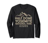 Camiseta Half Dome Yosemite Parque Nacional Yosemite Mountain Manga Larga
