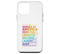 Camiseta Hamilton Revolution Legends Colorblast de Heroes of America Carcasa para iPhone 12 Mini