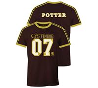 Camiseta Harry Potter Hombre Gryffindor Quidditch Finder 07 Algodón Rojo - S