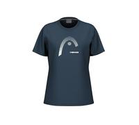 HEAD Lara - Camiseta para Mujer, Color Azul Marino