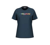 HEAD Rainbow - Camiseta para Mujer, Color Azul Marino