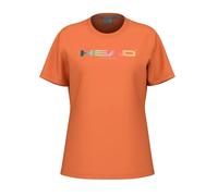 HEAD Rainbow Campfire - Camiseta para Mujer, Color Naranja