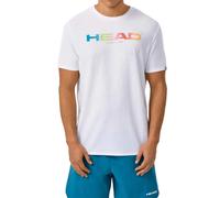 Camiseta Head Rainbow XL Blanco