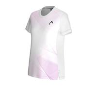 HEAD Tie-Break - Camiseta para Mujer, diseño de visión de impresión, Color Morado