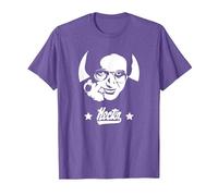 Camiseta Hector Lavoe El Cantante de Los Cantantes Camiseta, Hombre, Morado Jaspeado, XXL
