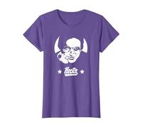 Camiseta Hector Lavoe El Cantante de Los Cantantes Camiseta, Mujer, Morado Jaspeado, S