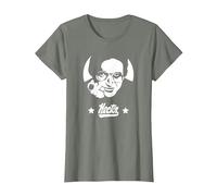 Camiseta Hector Lavoe El Cantante de Los Cantantes Camiseta, Mujer, Verde Militar Jaspeado, L
