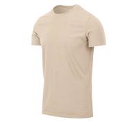 Helikon Camiseta Slim Hombre Casual Manga Corta Atlético Deporte Sencillo Caqui