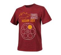 Camiseta Helikon-Tex Travel Advice Russian Luck Camiseta Hombre Algodón