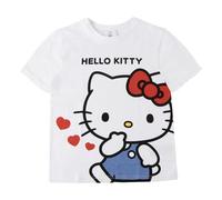 Camiseta Hello Kitty Manga Corta para Niños y Niñas - Camiseta Infantil Transpirable, Suave y Cómoda, Ropa para Verano, Uso Diario y Excursiones