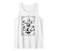 Camiseta Henry The Eighth Wives Historia Europea Camiseta sin Mangas