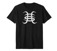 Camiseta Héroes del Silencio Logo Negra Hombre 100% Algodon Rock Alternativo (FR/ES, Letras, XL, Regular, Regular)