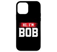 Camiseta Hi I'm Bob, Camisetas Bob para Hombre y Mujer, Robert Carcasa para iPhone 12 Mini