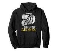 Camiseta HIC Sunt Leones There be Lions Here Sudadera con Capucha