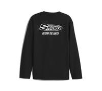 Camiseta holgada de manga larga y tejido gofre FUTURE.PUMA.ARCHIVE unisex, Ropa, Negro, S S