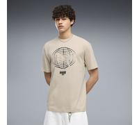 Camiseta holgada estampada PUMATECH para hombre, Ropa, Beige, XL