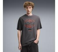 Camiseta holgada estampada PUMATECH para hombre, Ropa, Gris, M