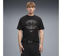 Camiseta holgada estampada PUMATECH para hombre, Ropa, Negro, L