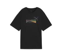 Camiseta puma love united relaxed, black mujer S