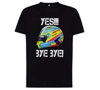 Camiseta Hombre Alonso, Camiseta Manga Corta Alonso, Camiseta Hombre, Regalo Hombre, Camiseta Yes Bye Bye, Alonso, Camiseta Manga Corta, Regalo Original
