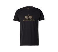 ALPHA INDUSTRIES Camiseta oro / negro, Talla XS