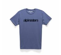 Camiseta Hombre Alpinestars ~ Heritage Word azul
