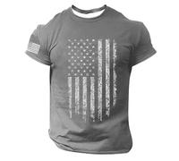 Camiseta Hombre, Camiseta Playa, Algodon Graciosas Gimnasio Tecnicas T-Shirt, Elegante Estampada Básicas Transpirables Deportiva Tenis Ropa Hombre Verano, 4XL