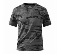Camiseta Hombre, Camisetas Originales, Ropa de Verano, Pack Rock Deportivas Algodon Basicas Camuflaje Transpirable Originales Estampada Tecnica Compresión T Shirt Hombre, XL