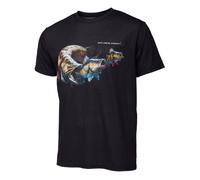 Camiseta Hombre Cannibal Tee Black Savage Gear 100% Poliéster
