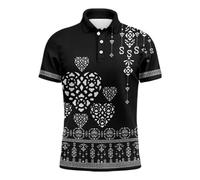 Camiseta Hombre Conmemorativo Tailandés Tradicional Impreso Oficial Llegada Asia Sudeste Este Alto Casual Cómodo para Diario, A-gris, 3XL