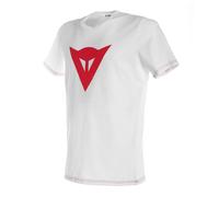 Camiseta Hombre Dainese Speed Demon Original Blanca Manga Corta Algodón