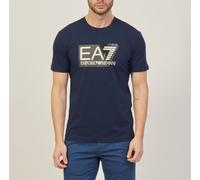 Camiseta Hombre EA7 Emporio Armani Algodón Manga Corta 3DPT62 1554 Azul