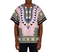 Camiseta Hombre Estampado África Geométrico Camiseta Manga Corta Hombre Diario Informal Patrones Formas Cultura Étnico Tradicional Transpirable Cómodo Moderno Superior Casual