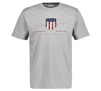 Camiseta Hombre GANT L navy / gris moteado / burdeos / blanco