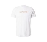 Camiseta Hombre GUESS S beige / blanco