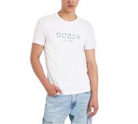 Camiseta Hombre GUESS SS CN Iridiscente PurWhite XXL Elección=P PurWhite M4YI38