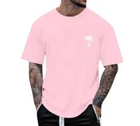 Camiseta Hombre Manga Corta Cuello Redondo Oversize Algodón Transpirable Holgada Talla Grande Rebajas Verano Quotidiano Taglie Forti Regolare Tinta Unita