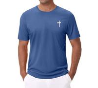 Camiseta Hombre Manga Corta Cuello Redondo Oversize Algodón Transpirable Holgada Talla Grande Rebajas Verano Regolare Tinta Unita Taglie Forti Quotidiano