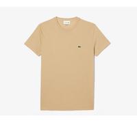 Camiseta Hombre Manga Corta Lacoste Regular Fit TH2038 1XQ Beige