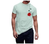 Camiseta Hombre Manga Corta Ligeras Informales Finas Camisetas De Verano De Tallas Grandes Manga Corta Cuello Redondo Disponible En Muchas Variantes Colora