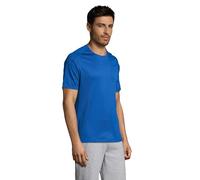 Camiseta Hombre Manga Corta | Pack 5 | Algodón | Cuello Redondo (Azul Royal, XXXL)