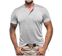 Camiseta Hombre, T Shirt Hombre Playeras Camiseta De Manga Corta Ajustada Informal para Hombre Europa Y Estados Unidos Verano 2024 (Light Gray XXL)