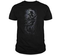 Camiseta Hombre The Fan Tee Varios Peliculas PELICULA 90 Predator Alien Schwarzenegger XL Negra Manga Corta Corte Recto