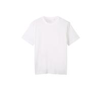 TOM TAILOR 1042510 Camiseta, 20000-White, S para Hombre