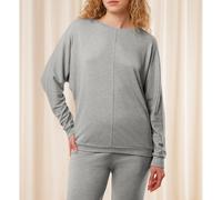 Camiseta homewear Cozy Comfort Mujer Talla 38. Color Gris