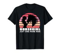 Camiseta Horsegirl Just One More Ride, Horse Girls, Horse Lover Camiseta