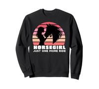 Camiseta Horsegirl Just One More Ride, Horse Girls, Horse Lover Sudadera