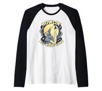 Camiseta Howlin Long Wolf Lover Night Animal Camiseta Manga Raglan