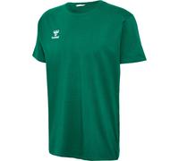 hummel GO 2.0 Camiseta S/S Sportshirt Hombre Manga Corta - Camiseta de Entrenamiento para Fitness, Deporte y Ocio - de 100% algodón orgánico - Ajuste cómodo, Tejido de Punto elástico y Cuello Redondo